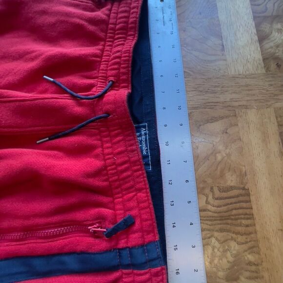 Abercrombie & Fitch Red Joggers! - Picture 10 of 12